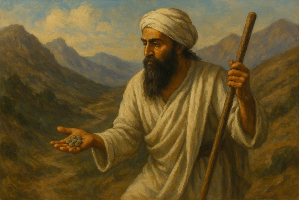 Grains de café verts - Légende de Baba Budan